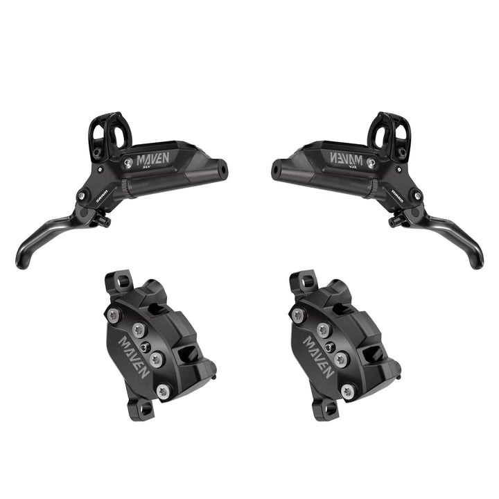 SRAM Maven Silver 4-Piston Disc Brakes - DB-MVN-SLV-A1 - Bikecomponents.ca