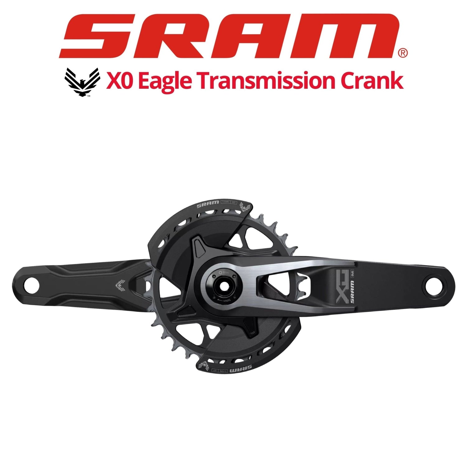 SRAM XO カーボン クランク SRAM XO カーボンクランク 165mm SRAM XO カーボンクランク 165mm SRAM