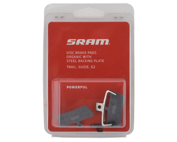 Patins de frein SRAM Level Stealth, G2, Guide &amp; Trail 4 pistons organiques (00.5318.003.006) 