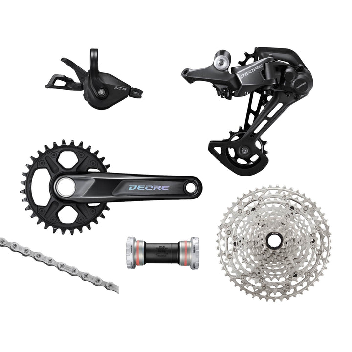 Shimano Deore 12s M6100 Groupset, 1x12, w/ crank - Bikecomponents.ca