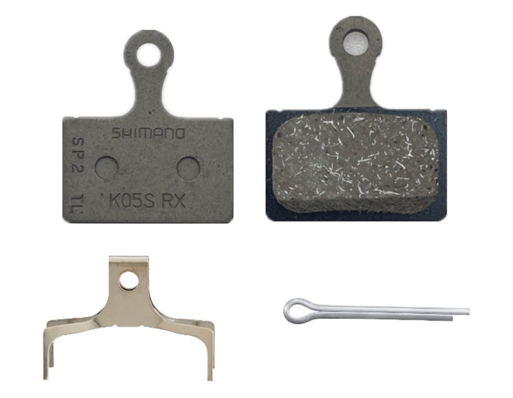 Shimano K05S-RX 2-Piston Resin pads (Y2GM98030) - Bikecomponents.ca