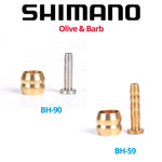 Shimano Olive & Barb (connecting insert) - 1 set - Bikecomponents.ca
