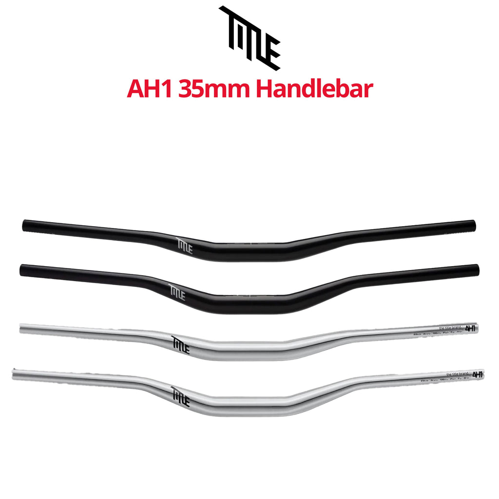 Title MTB AH1 25mm MTB Bar - 35mm Clamp Diameter - white | 25mm