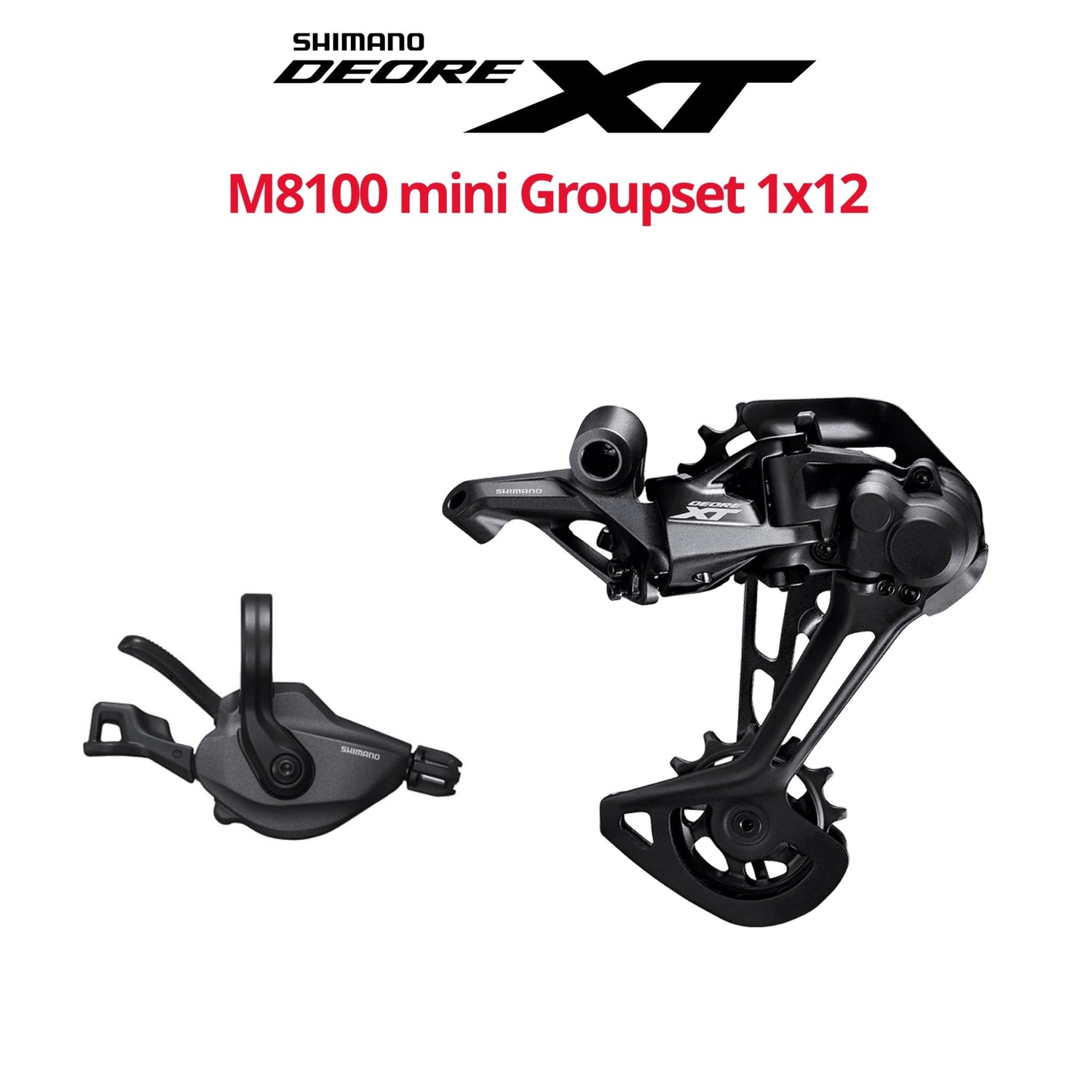 Shimano Deore XT M8100 mini Groupset, 1x12