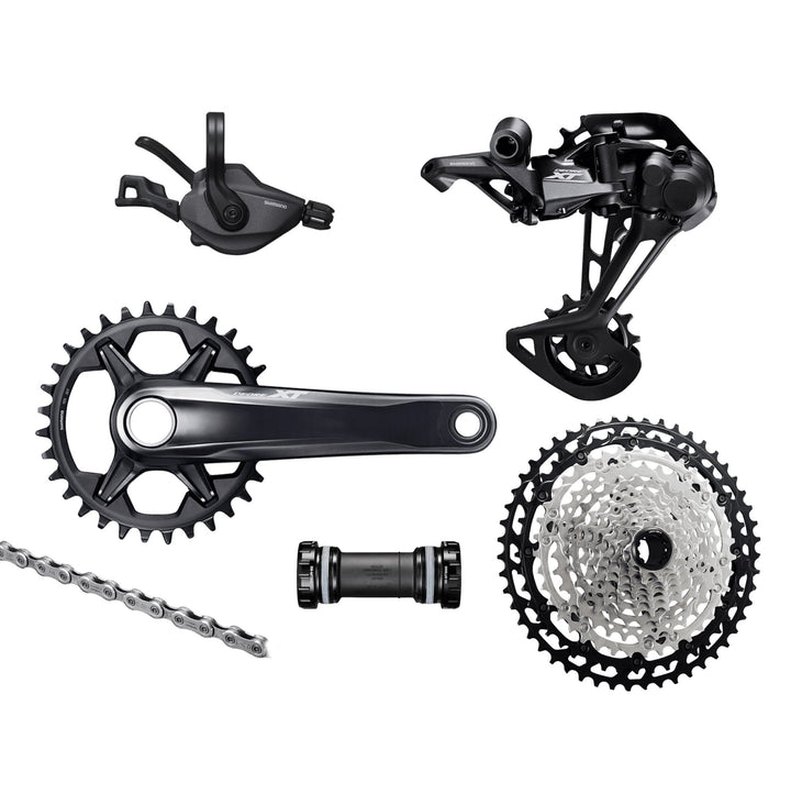 Shimano Deore XT M8100 Groupset, 1x12, with crankset - Bikecomponents.ca