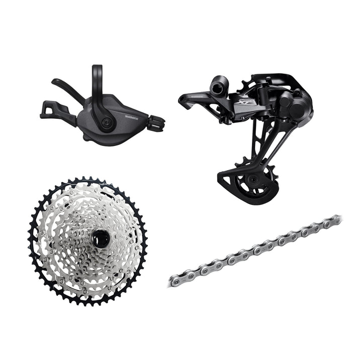Shimano Deore XT M8100 / SLX M7100 Groupset, 1x12, W/O crankset - Bikecomponents.ca
