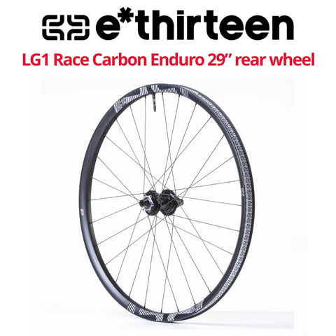 e*thirteen LG1 Race Carbon Enduro 29" rear wheel, XD, HG or MICRO SPLINE - Bikecomponents.ca