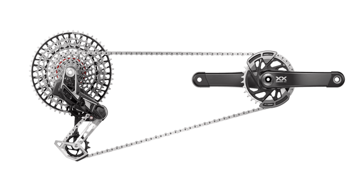 SRAM XX Eagle Transmission Groupset, 1x12, with crankset - Bikecomponents.ca